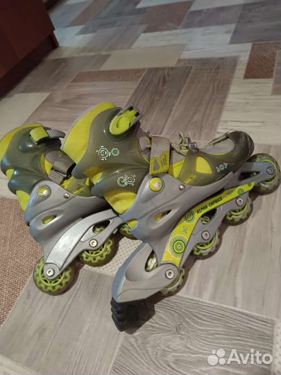 Роликовые коньки детские раздвижные 30 33