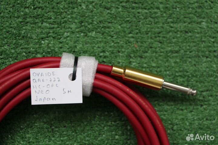 Jack 6.3mm Oyaide QAC-222 HC-OFC, Japan