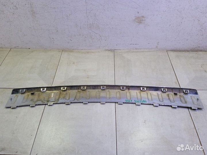 Накладка заднего бампера