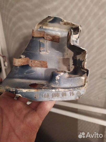 W163 углы порожков