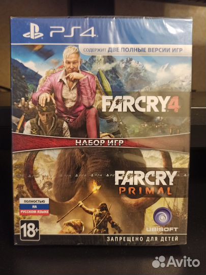 Игра для PS4 игра Ubisoft Far Cry 4 + Far Cry Prim