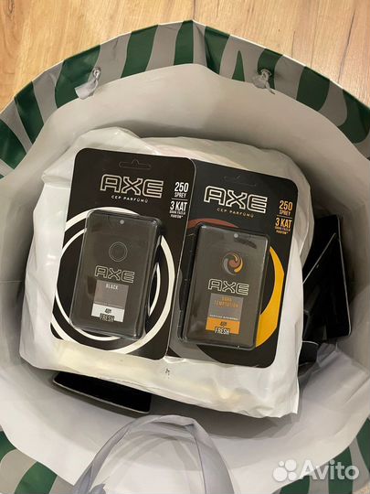 Пробники дезодорантов axe