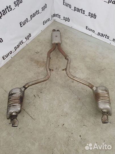 Глушитель Mercedes W212