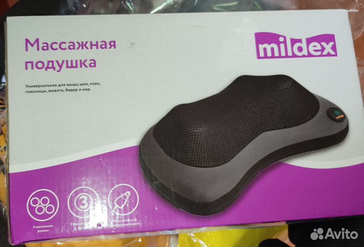 Массажная подушка Mildex