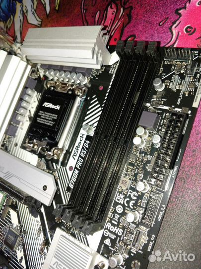 Материнская плата ASRock B760M Pro RS/D4