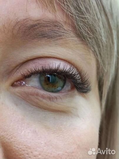 Наращивание ресниц классика, 2д, 3д