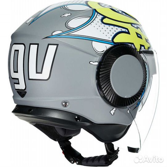 Agv orbyt vibes Jet Motorcycle Мотошлем Matt Gray