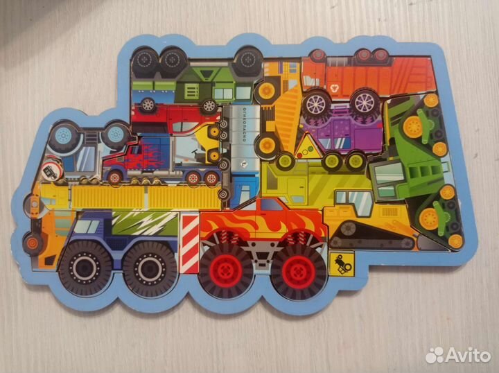 Деревянные пазлы и магнитная рыбалка