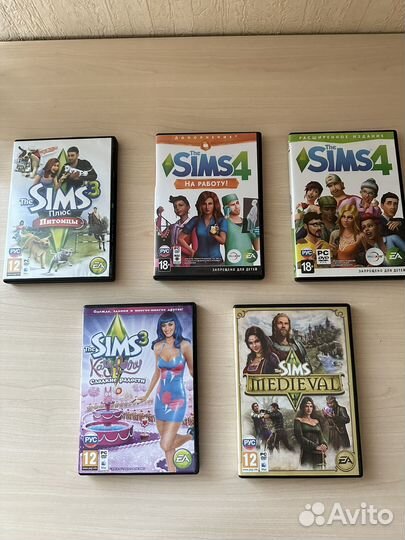 Лицензионные диски PC/MAC the Sims