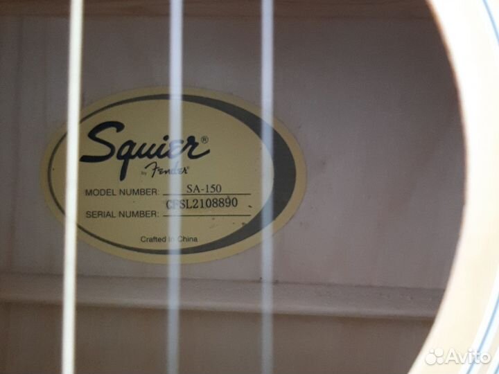 Гитара трансакустическая fender