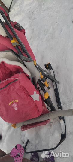 Санки коляска ника 7