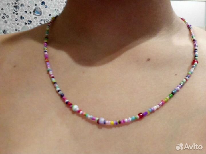 Ожерелье из бисера