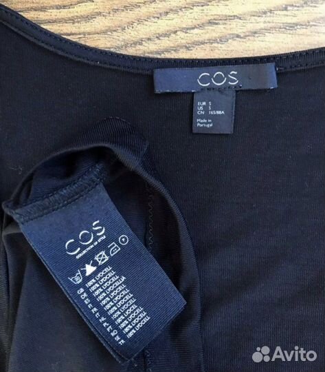 Платье- майка летнее Cos черное, p.S (Португалия)