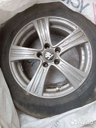 Диски литые r15 5 100 с резиной