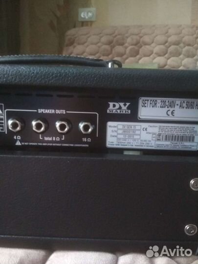 Ламповый гитарный усилитель DV mark DV GEN 15