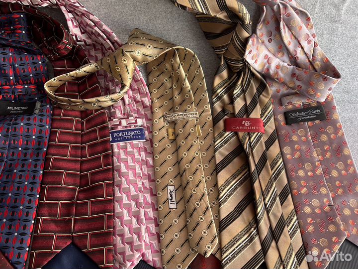 Галстук мужской пакетом 6 штук