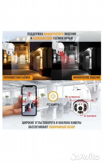 Камера видеонаблюдения wifi уличная