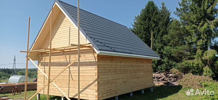 Дом 6 на 9 из бруса