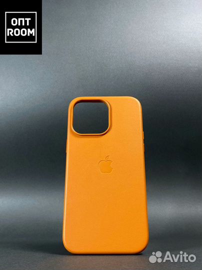 Кожаный чехол для iPhone 14 ProMax