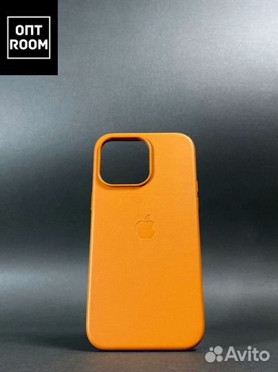 Кожаный чехол для iPhone 14 ProMax