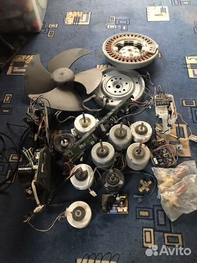 Запчасти сплитсистем и стиральных машин