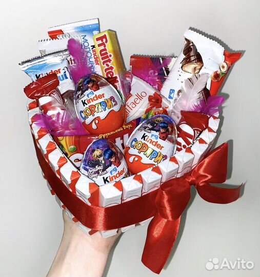 Сладкий букет из конфет Набор из сладостей