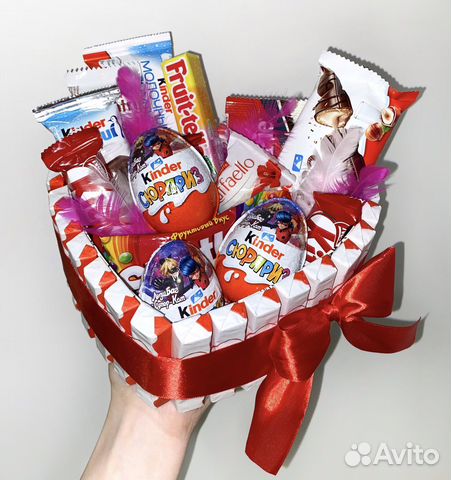 Сладкий букет из конфет Набор из сладостей