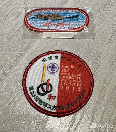 Нашивки japan япония коллекционные скауты badge