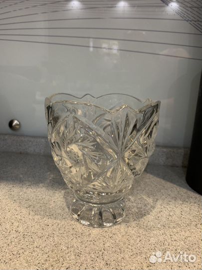 Хрустальная ваза, конфетница
