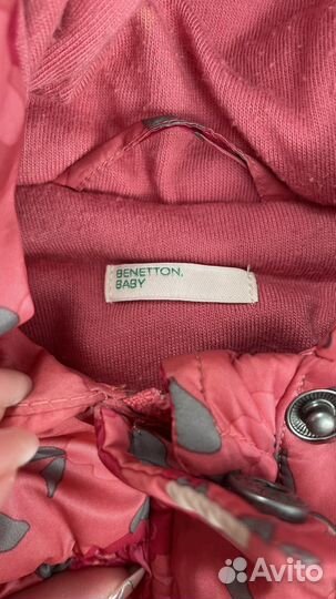 Куртка для девочки benetton