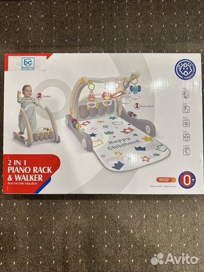 Ходунки Игровой детский коврик для новорожденных