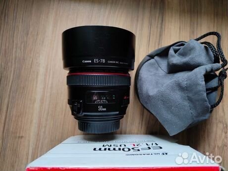 Объектив canon 50 1.2