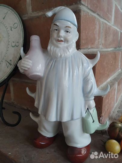 Штоф гном Германия фарфор