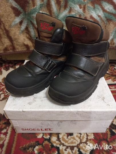 Ботинки для мальчика зимние 34 размер