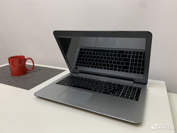 Тонкий лкгкий ноутбук Asus 8gb, SDD 512gb