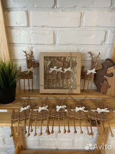 Елочные игрушки ручной работы