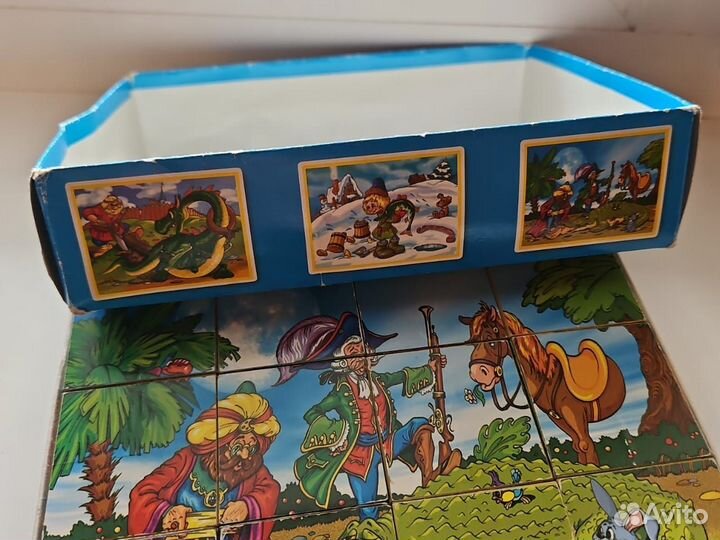 Пазлы и кубики детские