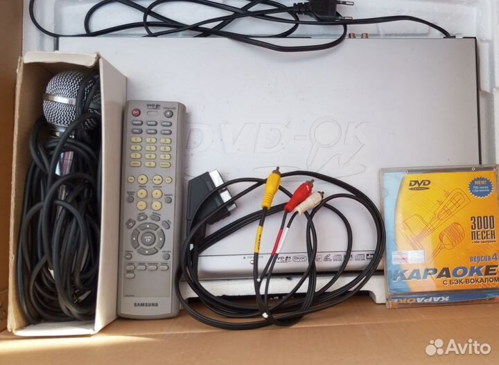 Dvd плеер с караоке Samsung