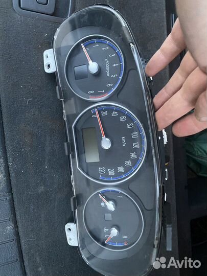 Приборная панель Santa Fe 2