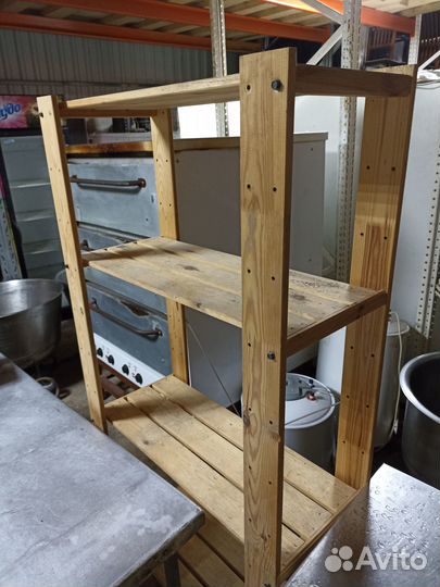 Стеллаж под хлеб 78/34/177 см 4 полки