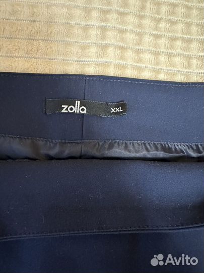 Юбка темно синяя 50-52