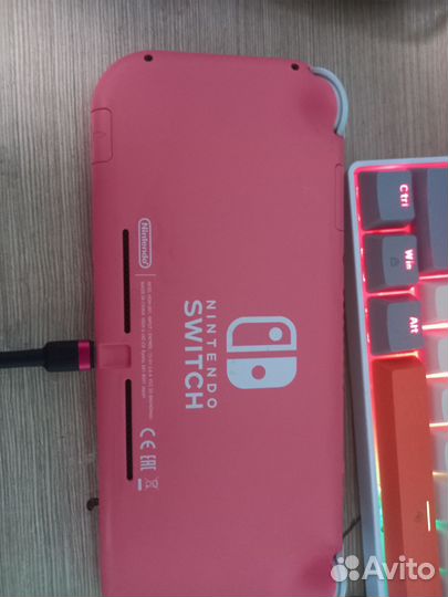 Nintendo switch lite с играми