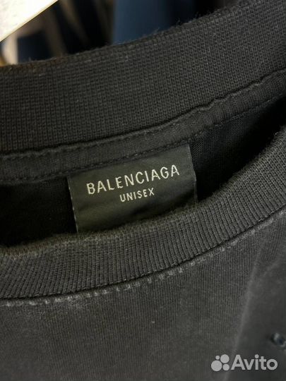 Футболка Balenciaga triple black