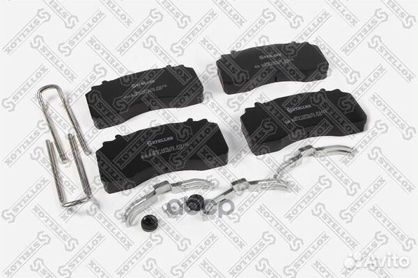 85-11480-SX колодки тормозные дисковые с р/к 2