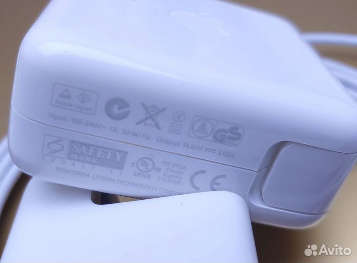 Оригинал Блок питания Apple MagSafe 2 45W LiteOn