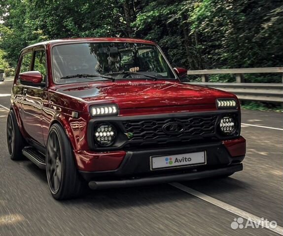 Диодные фары на ниву