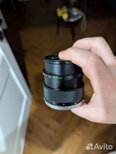 Объектив Olympus om auto t 100 f 2.8