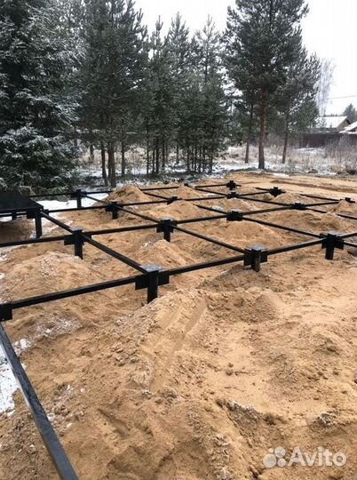 Винтовые сваи под ключ. Свайно винтовой фундамент