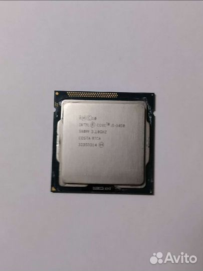 Процессор intel core i5-3450