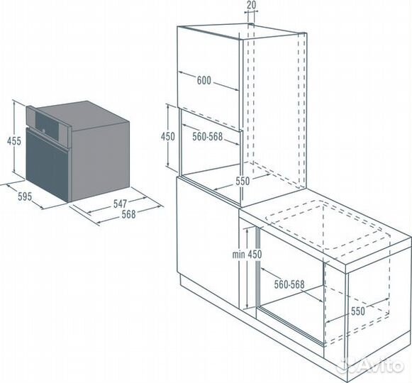 Микроволновая печь Gorenje GOM 711 X